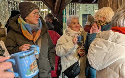 Juwelen-Weihnachtsmarktbesuch